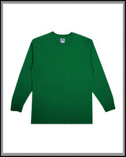 Playera Peso Completo Manga Larga